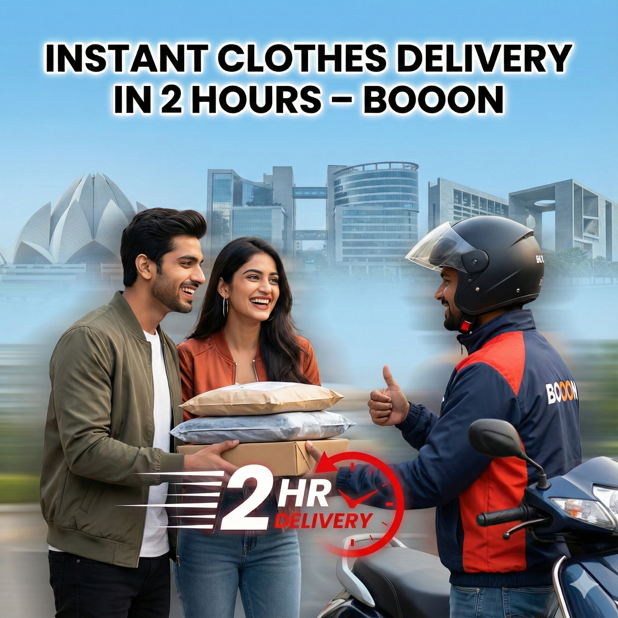 Instant Clothes Delivery in India: Booon’s 2-Hour Fashion Revolution